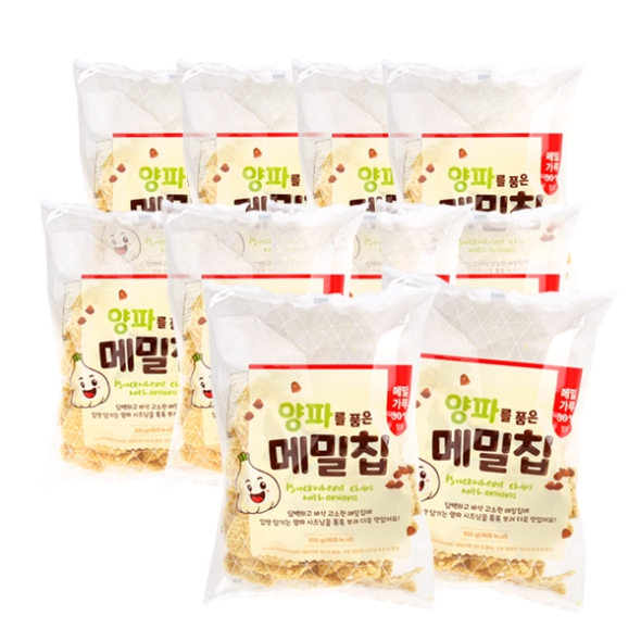 [전통과자] 양파품은 메밀칩 100gx3봉/5봉/10봉