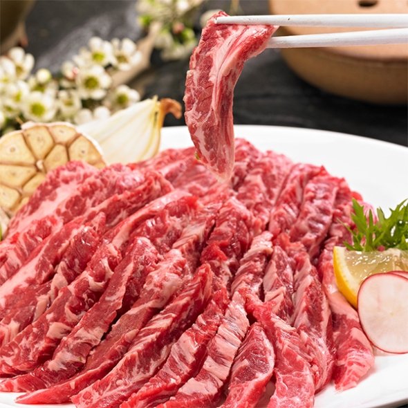 알찬구성의 소고기 한판모듬(푸)