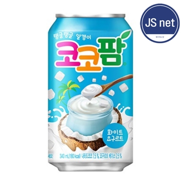 해태 코코팜 화이트 요구르트 340ml 24개입