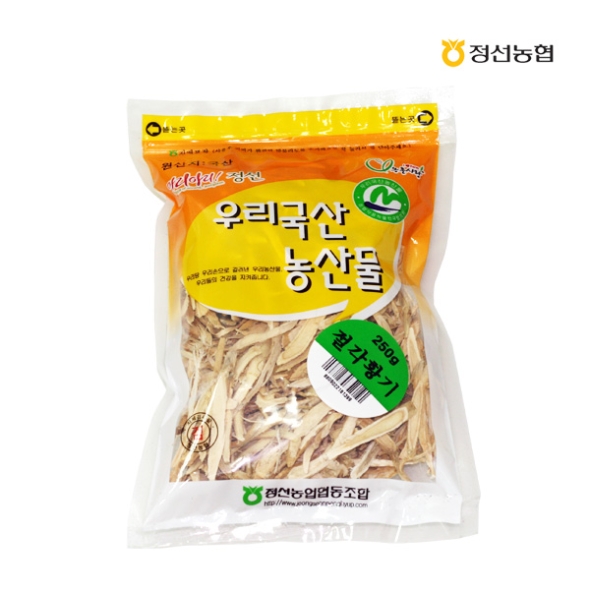 [정선농협] 오일장 약선재료 절각황기 1봉/2봉/3봉 (봉당250g)
