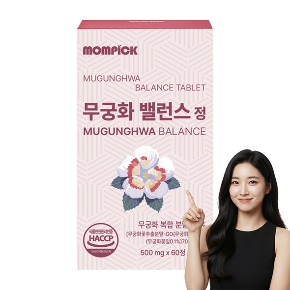 맘픽 무궁화 꽃잎 밸런스 정 1박스