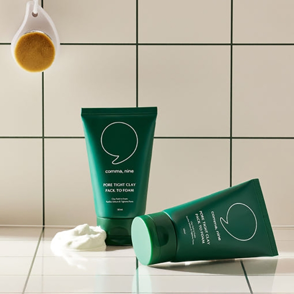 [특별할인] 콤마나인 모공팩 클렌징 톤업 3-in-1 클레이 팩투폼 120ml