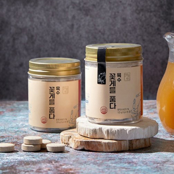 [자연원] 코인형 육수비법 꽃게를품다 1병/2병/3병 (병당3gX35정)