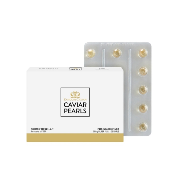 엑스무어 캐비어 펄 철갑상어 캐비어오일 30캡슐 x 1박스