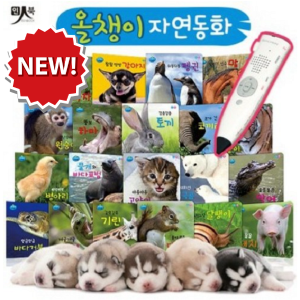 올챙이 자연동화 (전20권) 세이펜호환