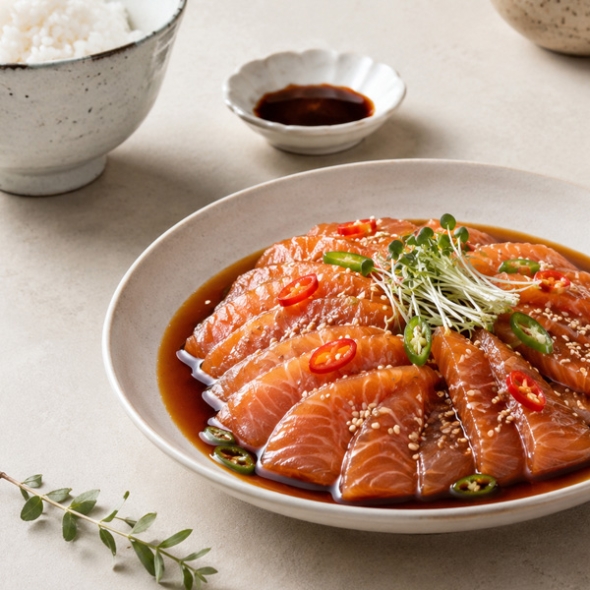 [단짠예찬] 오션쉐프 국가대표 연어장 1통/2통/3통 (통당400g)