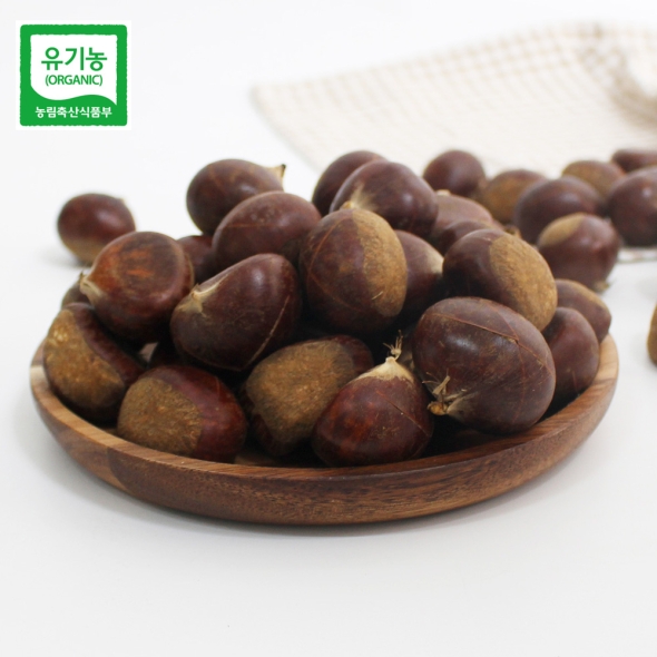 26년산 부여농부의 유기농 칼집 대보밤 1kg (대 / 중) 에어프라이어 군밤용 캠핑용밤 유기농밤 산밤 약밤 부여알밤 부여밤
