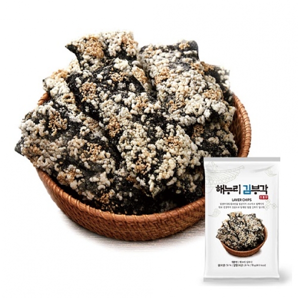  [남원김부각]   전통 찹쌀 김부각 70g*10봉 선물 세트 / 바삭, 고소함