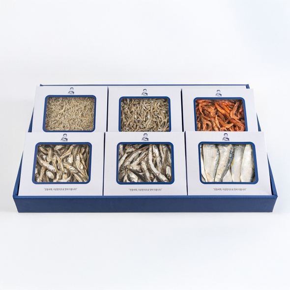 [선물용] 남해안 최선장 고급 멸치 선물세트 4종/6종 