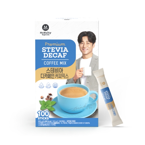 맥널티 디카페인 스테비아 커피믹스 100개입
