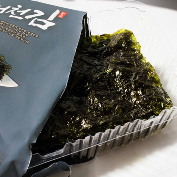 [서천김] 세번구운 서천 도시락김 4gx32봉