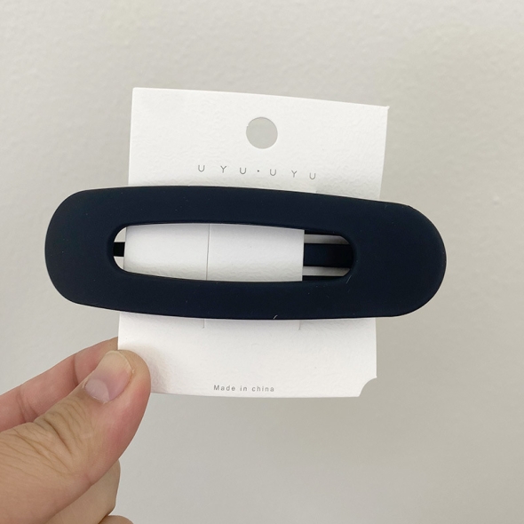 [신한카드 할인] 지알비 빅사이즈 타원형 고정 클립 헤어집게