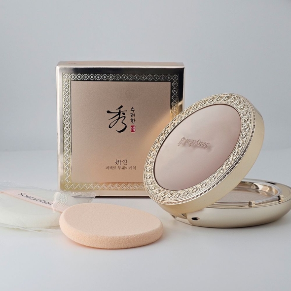 수려한 연 퍼펙트 투웨이케익 / 자외선차단기능성