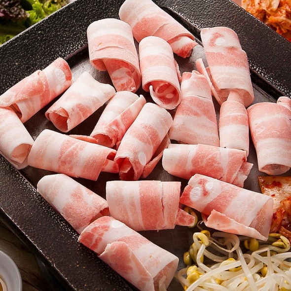 [국내산]한돈 대패 삼겹살 300G 2팩(총 600g) 외 2종