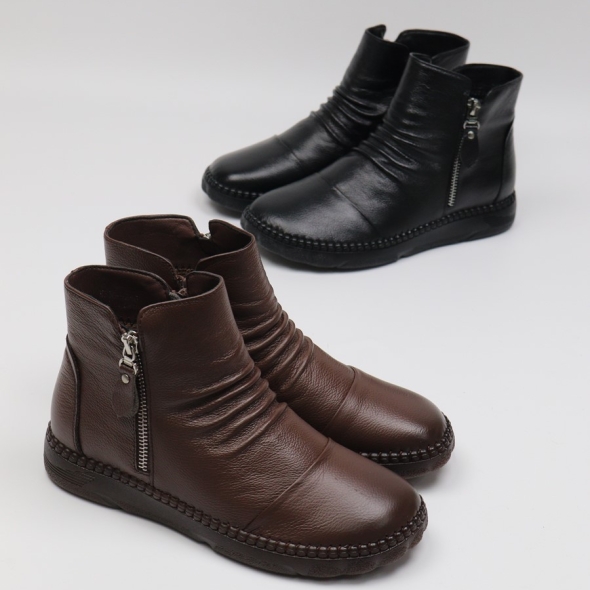 [개성시대] 여성 3.5cm 소가죽 플랫 310g 데일리