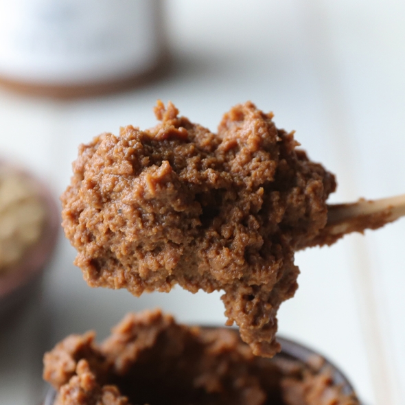 홍성엄마농부의 수제 우리콩 표고된장 450g / 1kg 유기농 콩과 표고버섯 직접재배