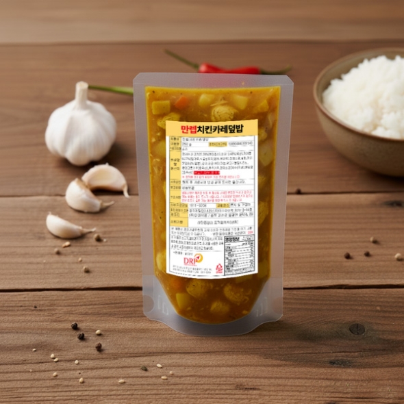 [단짠예찬] 한끼 치킨 카레덮밥(밥제외) 3팩/5팩/10팩(팩당 250g)