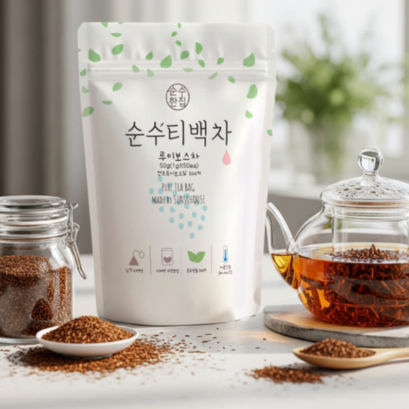 [순수티백]순수한집 루이보스차 티백 1팩 50개입