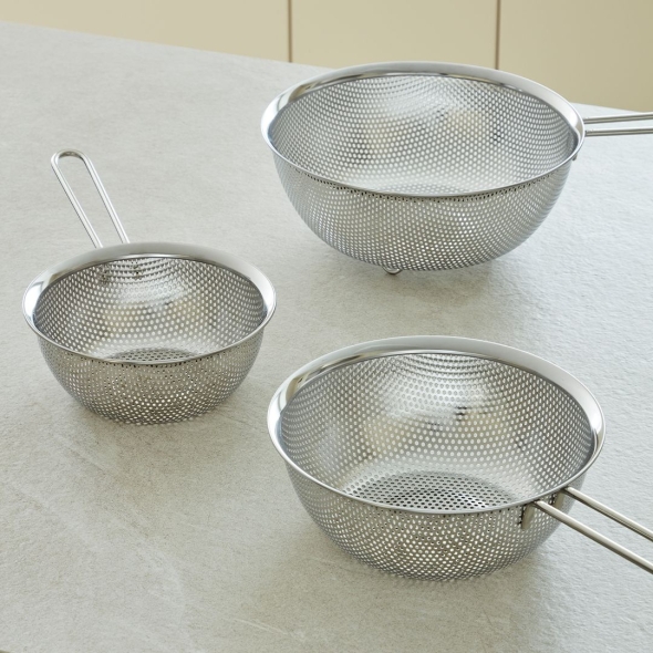 [한샘] 국산 올스텐 타공 건지기 뜰채 채반_중