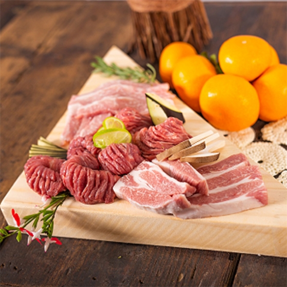 [보름데이] 제주 흑돼지  한우 선물세트(마)