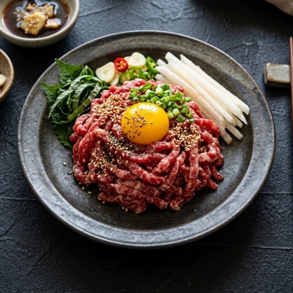 [단짠예찬] 국내가공 급속냉동 호주산 육회 1kg(1팩)