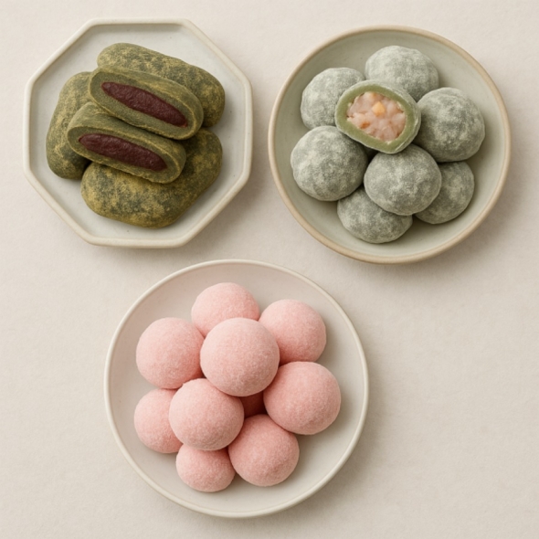 프레시띵 쫀득달콤 전통 찹쌀떡 인절미 떡9종