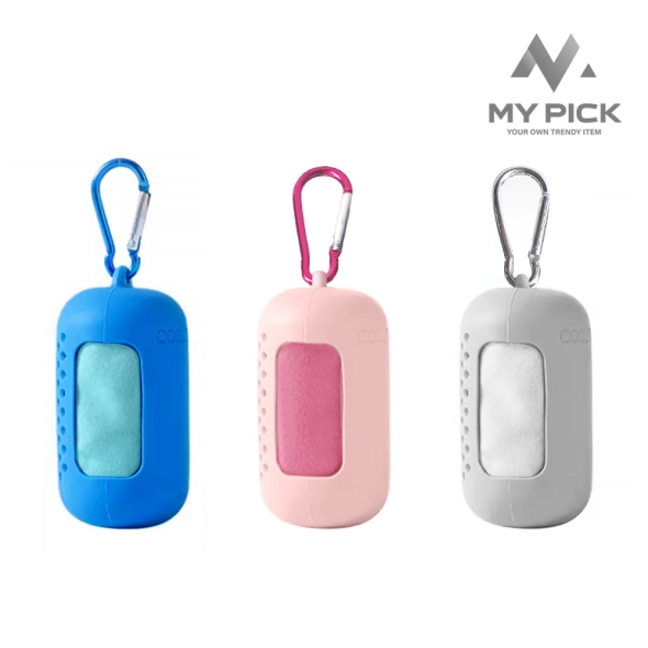 [마이픽] 땅콩포켓 스포츠 타올 (택)