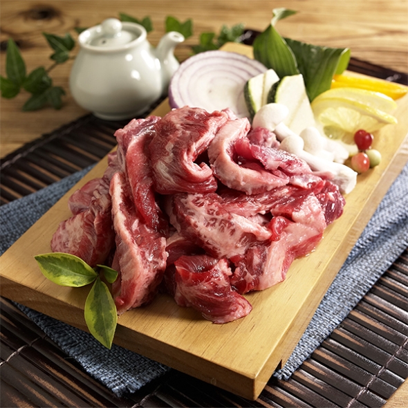 알찬구성의 소고기 한판모듬(푸)