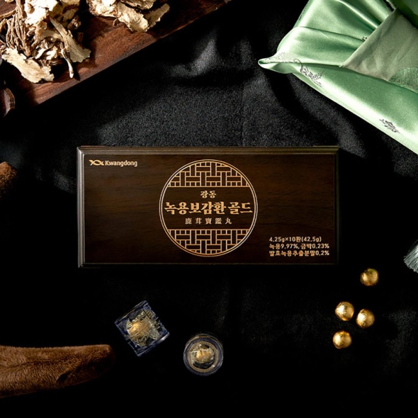 [신한카드 할인] 광동 메모리365 발효녹용 녹용보감환 골드 1박스 10환 침향환 침향단