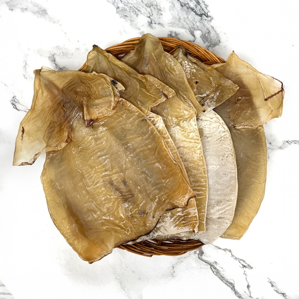 [마산어시장] 다리없는 반건조 몸통 건오징어 대 5미 400g내외