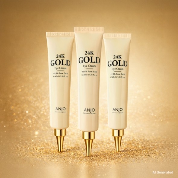 앙쥬 24K 골드 아이크림 40ml 1+1+1