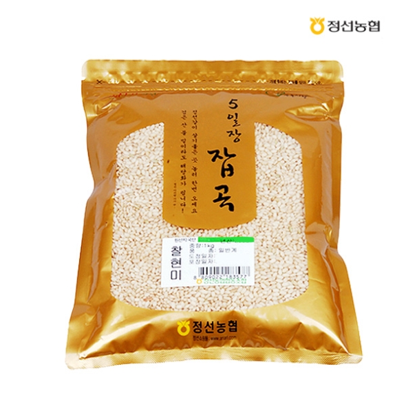 [정선농협] 오일장잡곡 현미찹쌀 1kg/2kg/4kg