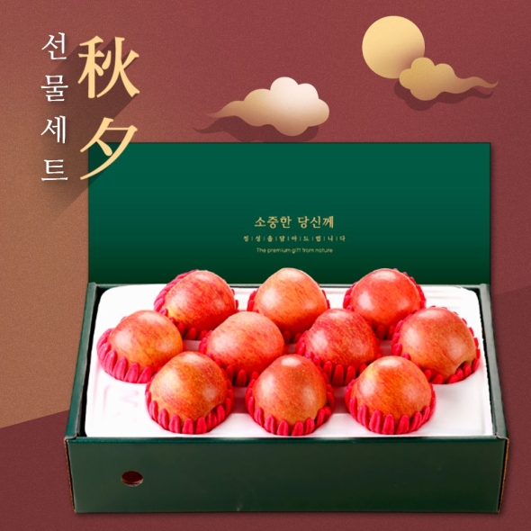 [위프레시] 품격1호 사과 9-10과 2.5kg