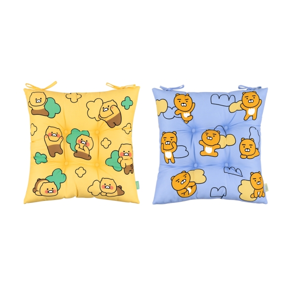 [KF] 생동감과  귀여움이  한층  더  사각방석 (춘식이/라이언)