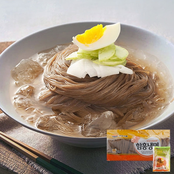 [명家면옥] 열무육수 함흥냉면/10인분 (함흥면2kg+열무육수10팩)