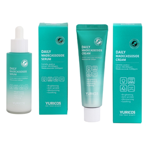 [유리코스] 1+1 데일리 마데카소사이드 세럼 50ml