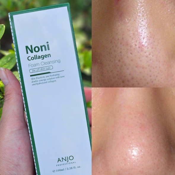 [앙쥬] [1+1+1] 노니콜라겐 모공 폼클렌징 100ml 3개