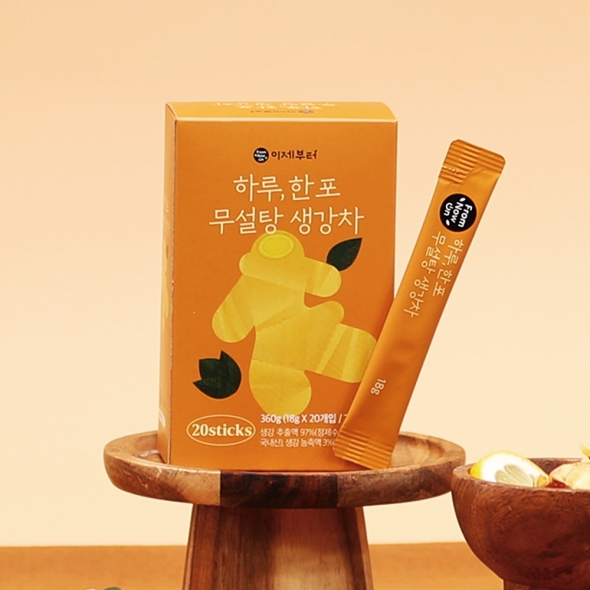 이제부터 하루 한 포 무설탕 생강차 18g 20포(1상자) [18g * 20포] 