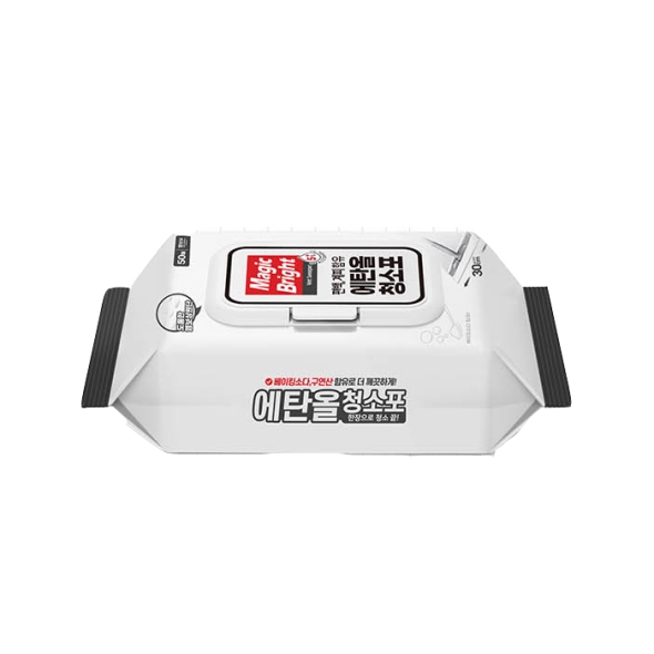 매직브라이트 에탄올 청소포 50매입