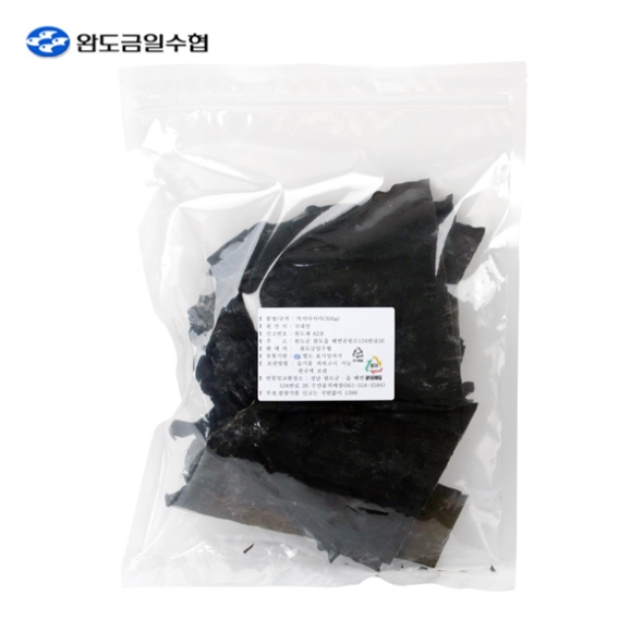 [완도금일수협] 국물용 꼭지다시마 1봉/2봉/3봉 (봉당 300g)