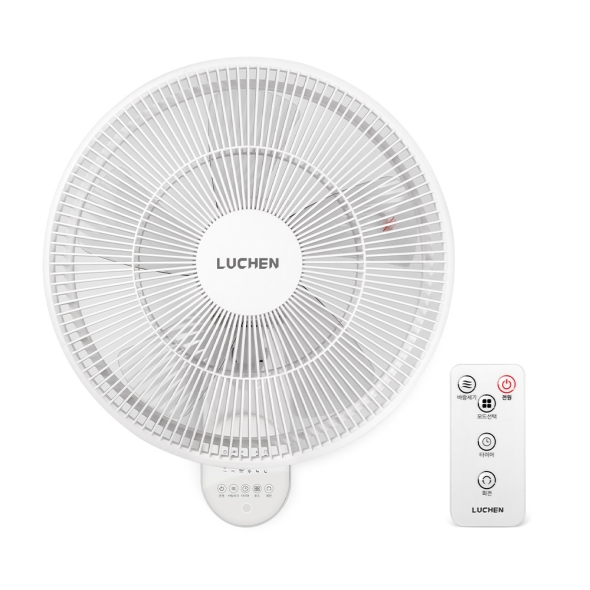 [루첸] Airbeam 벽걸이 리모컨 선풍기 LF-50H