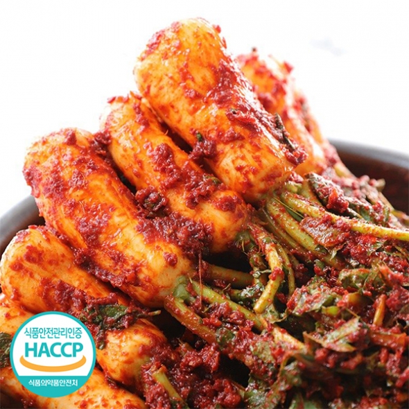 [신한카드 할인] 아삭아삭 달콤시원 총각김치(푸)