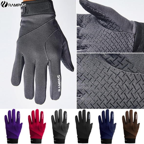 [만원의행복]추가할인[리뉴얼람파스] 파워스트레치 스마트터치 기모안감 등산레져 방한장갑