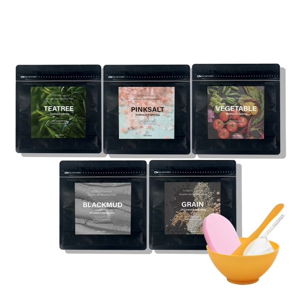 [특별할인] 린제이 리네추럴 피부진정 영양공급 노폐물제거 모델링팩 400g(팩도구+해면 증정)