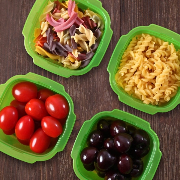 락스타 미라클존 전자렌지 진공 밀폐용기 반찬통 냉동밥보관 290ml 8개