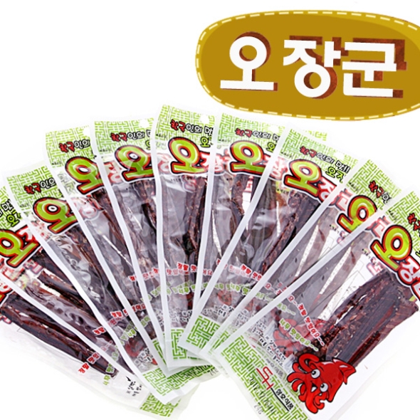 [삼호식품] 오징어다리 오장군 10봉/20봉/30봉