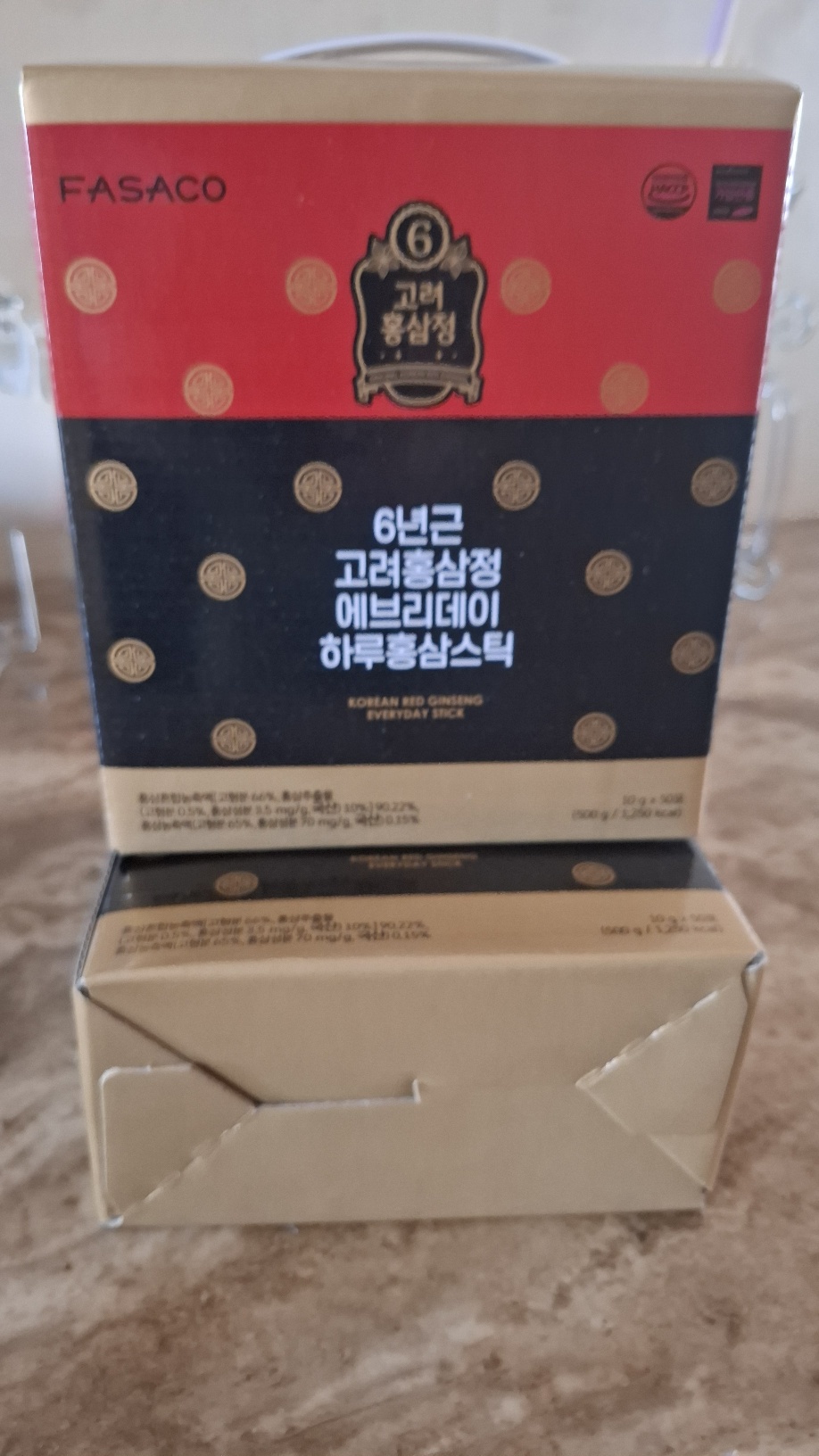 6년근 고려홍삼정  에브리데이 하루홍삼스틱 (단상자) 10g X 50포