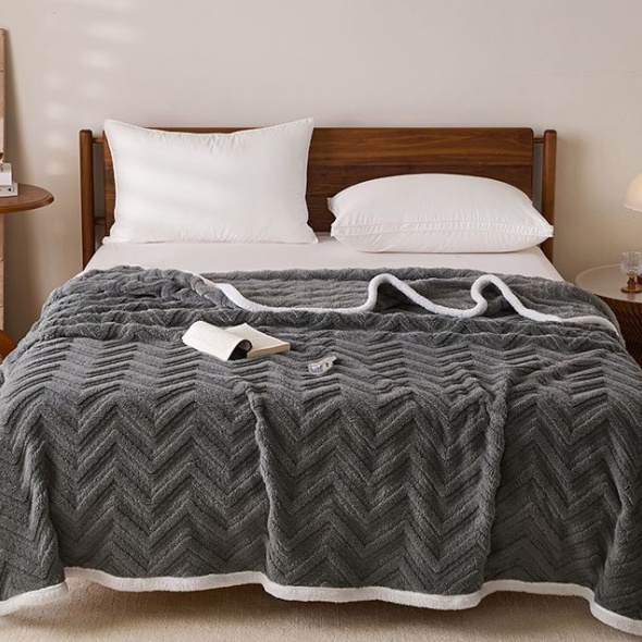 [스위칠랜드아미] 담요 그레이 150*200