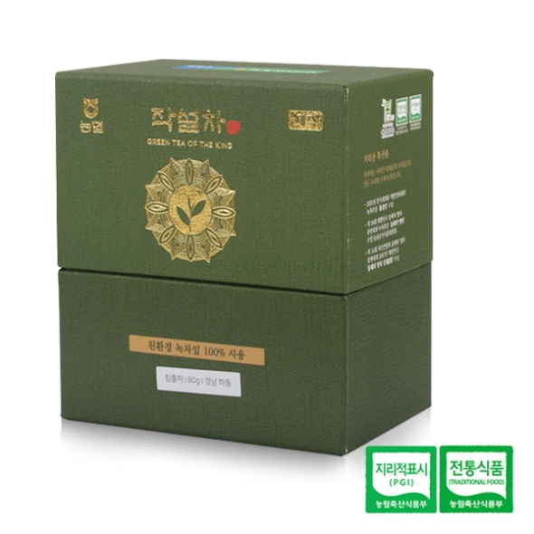 [화개농협] 왕의녹차 작설차 4종(대작/중작/세작/우전) / 지리적표시제인증