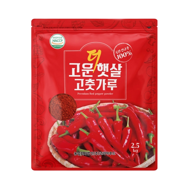 [26년산] 국내산_더고운햇살 고춧가루 김치용 [1kg-2.5kg]